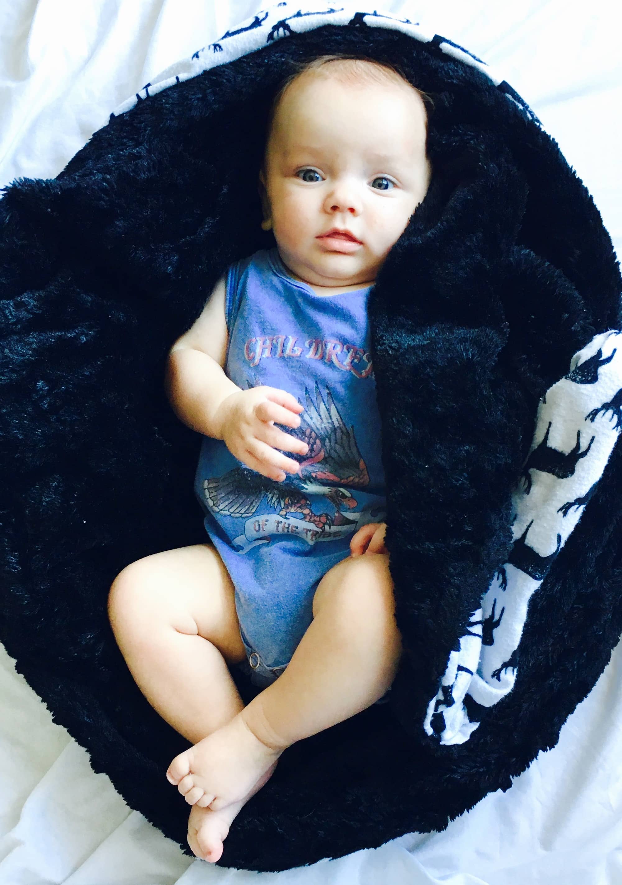 DIY Minky Baby Blanket