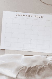 Free Printable 2026 Blank Calendar Templates (All 12 Months)
