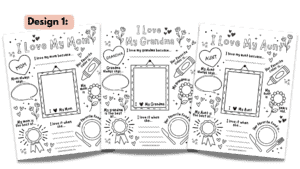 9 Free All About My Mom Printable Mom Questionnaires (Grandma and Aunts ...